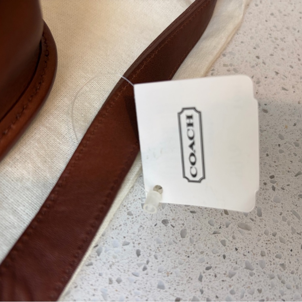RARE! With tags Vintage Coach Sidepack Classic Turnlock Closure Crossbody - Picture 2 of 12